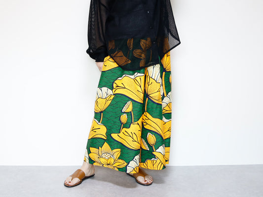 <P15-113>  AFRICAN PRINT Gaucho