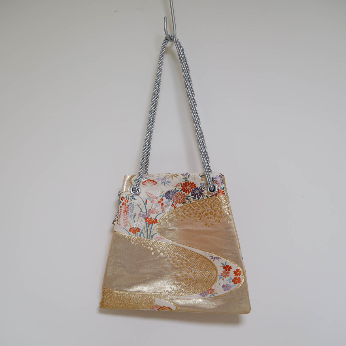 FUJIYAMA Bag L  -KIMONO ホワイトゴールド