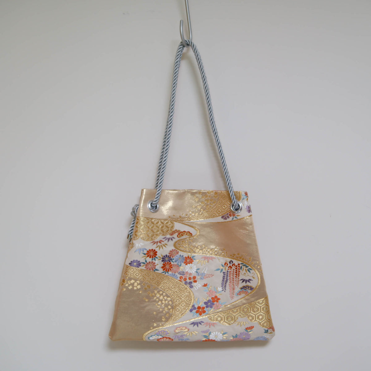FUJIYAMA Bag L  -KIMONO ホワイトゴールド