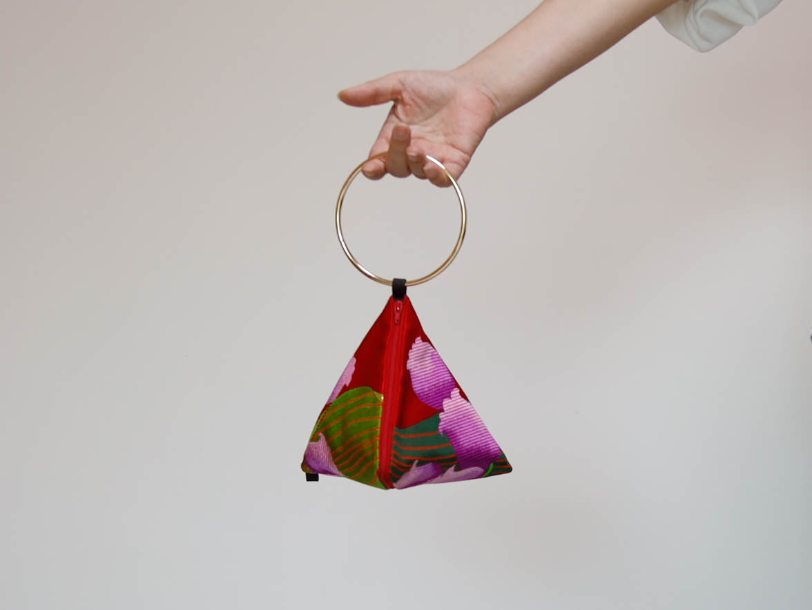 Vintage KIMONO Fabric  TETRA BAG