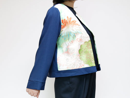 <J15K-026> KIMONO CREW NECK Jacket
