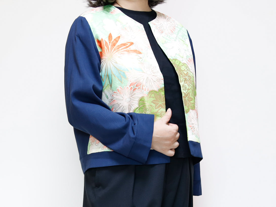 <J15K-026> KIMONO クルーネックジャケット