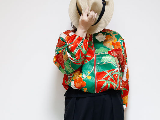 <J19-003> KIMONO BALLOON Jacket