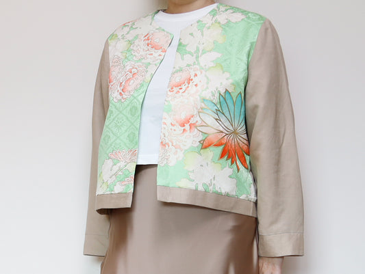 <J15K-029> KIMONO CREW NECK Jacket