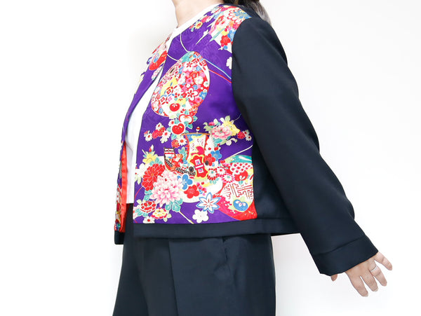 <J15K-014> KIMONO CREW NECK Jacket