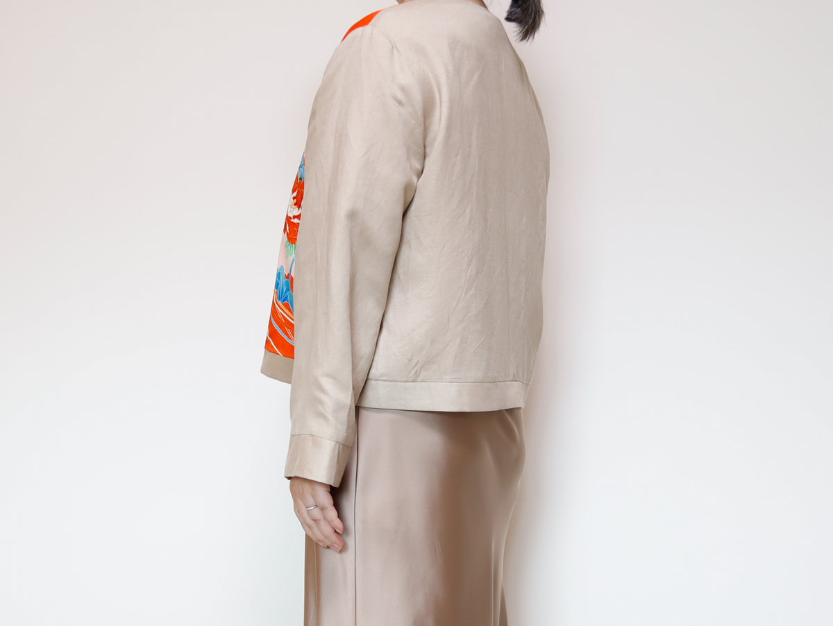KIMONO クルーネックジャケット