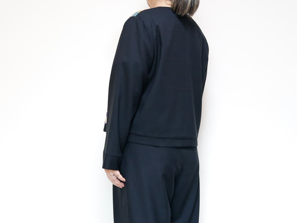 <J15K-014> KIMONO CREW NECK Jacket