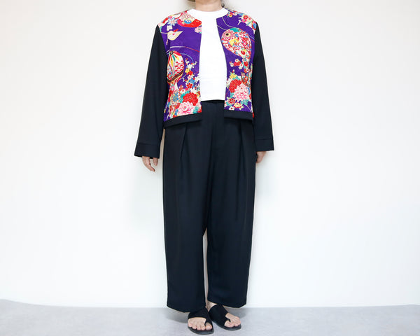 <J15K-014> KIMONO CREW NECK Jacket