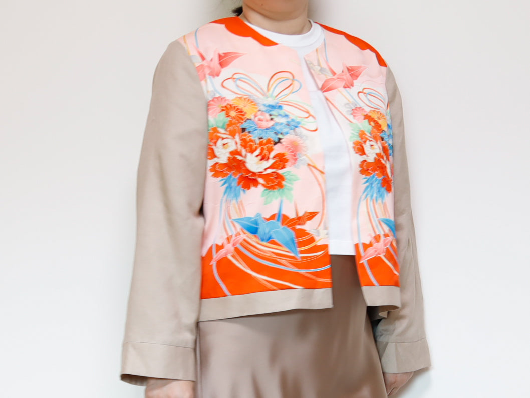 KIMONO クルーネックジャケット