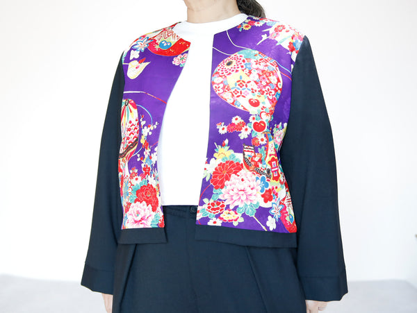 <J15K-014> KIMONO CREW NECK Jacket