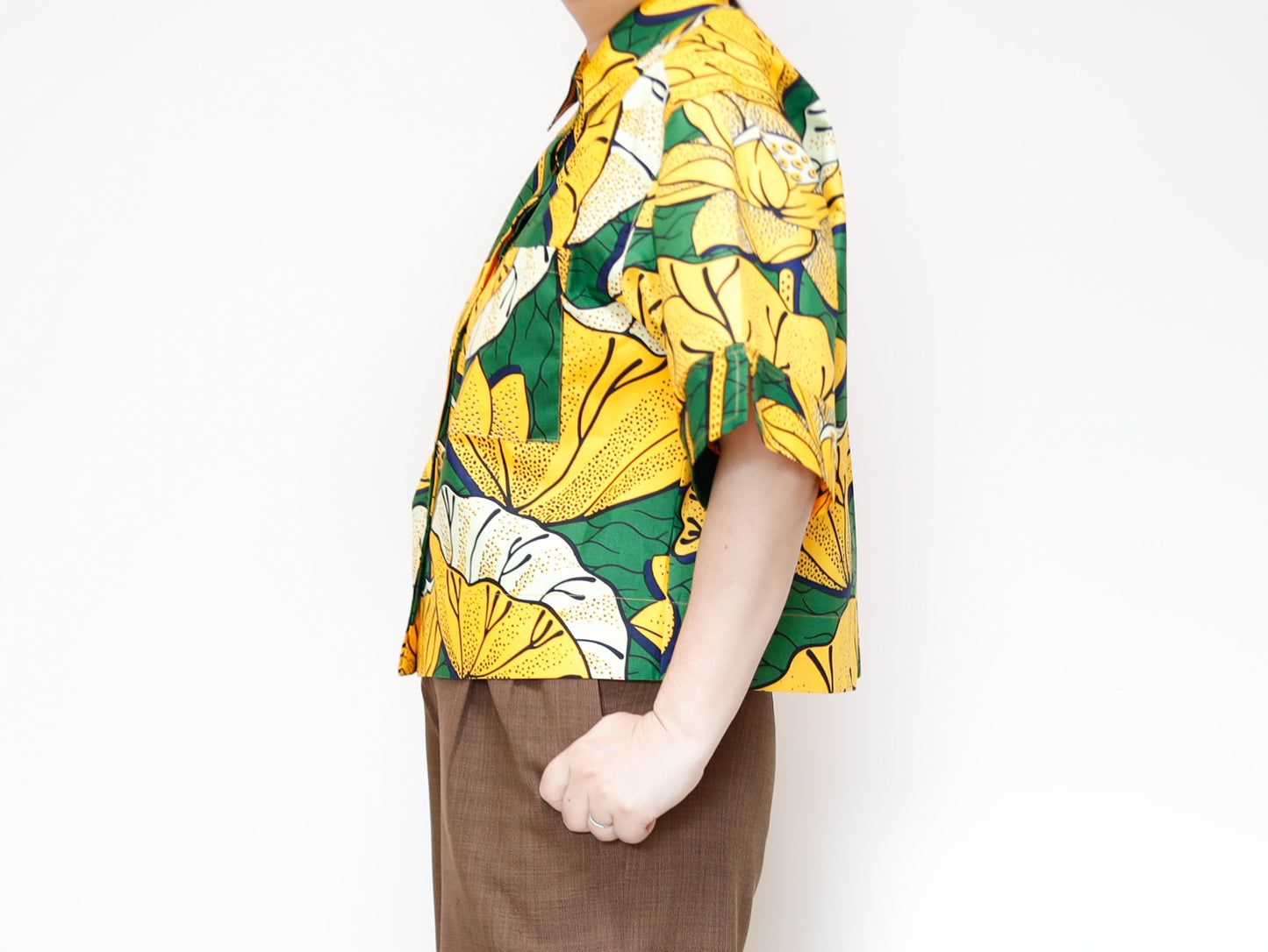 <T40J-001> AFRICAN PRINT Shirt