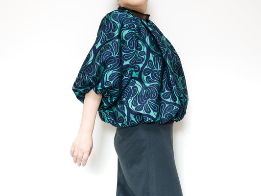 <J18V>  BALLOON Jacket -COVENT GARDEN green
