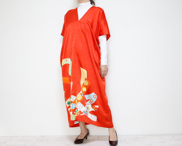 <D10-009> KIMONO Square Dress