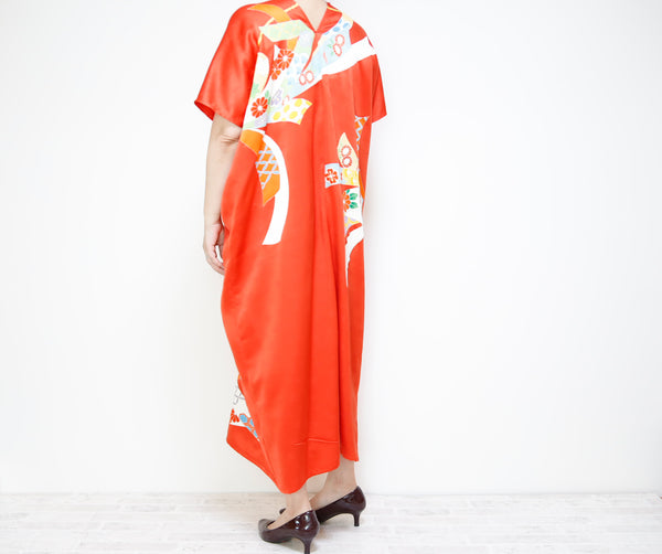 <D10-009> KIMONO Square Dress
