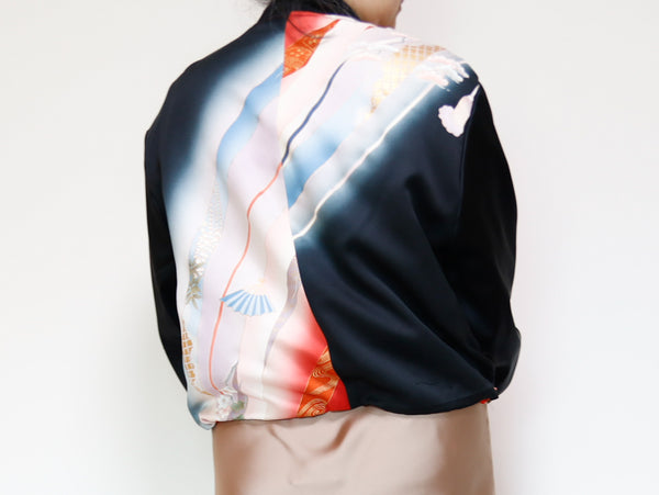 <J17-001> KIMONO BOMBER Jacket