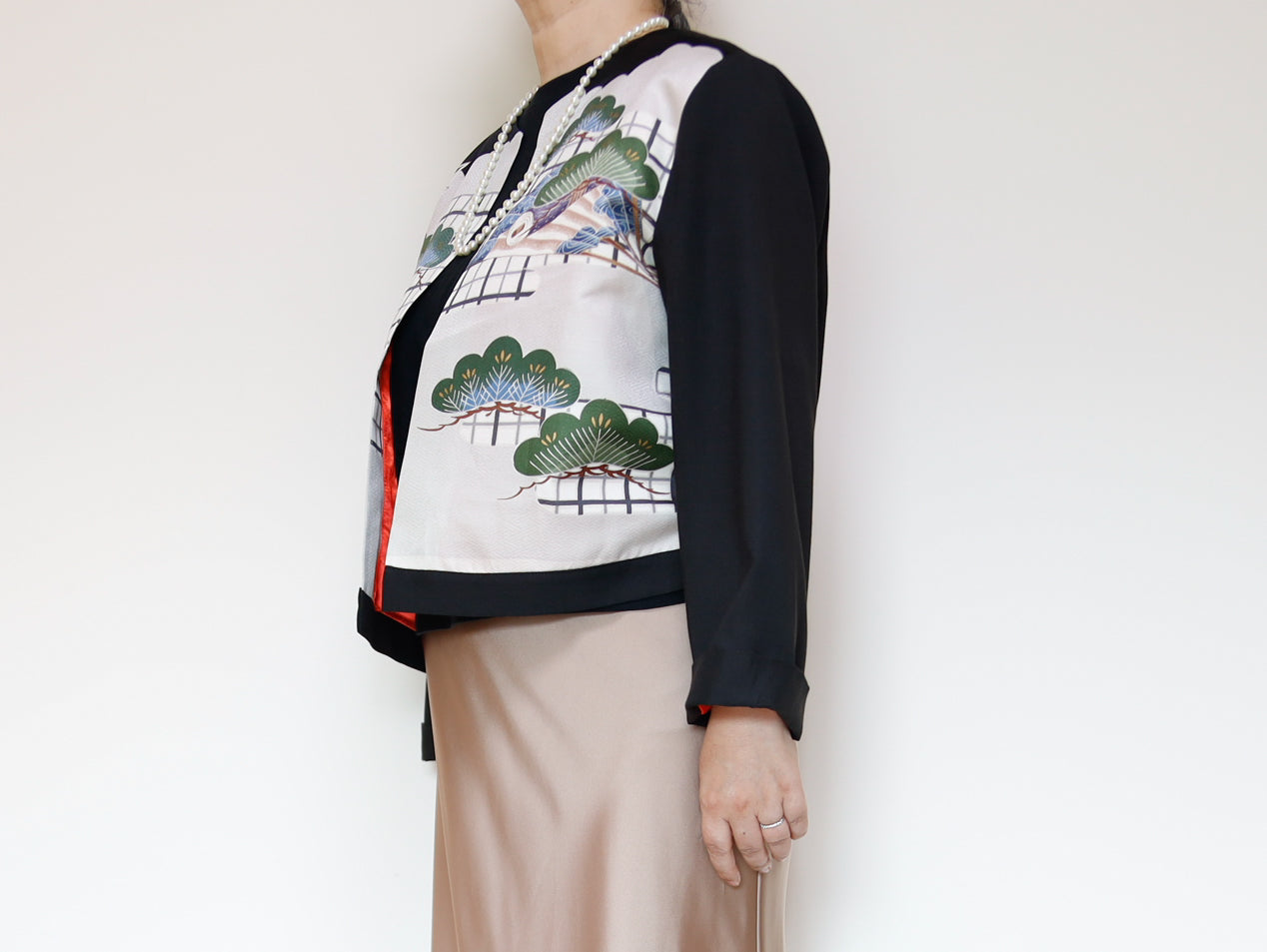 <J15K-031> KIMONO クルーネックジャケット