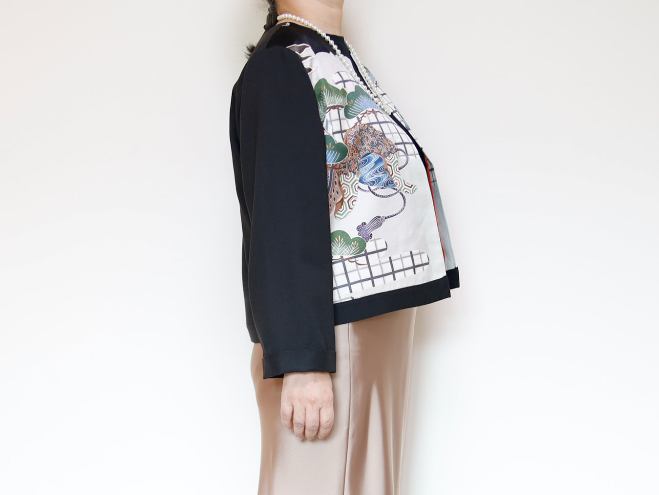 <J15K-031> KIMONO クルーネックジャケット