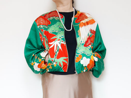 <J19-004> KIMONO BALLOON Jacket