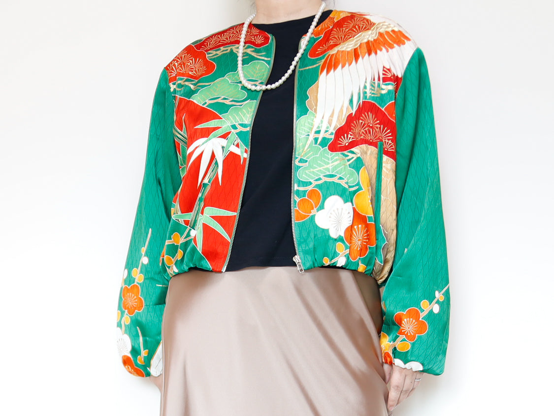 <J19-004> KIMONO BALLOON Jacket