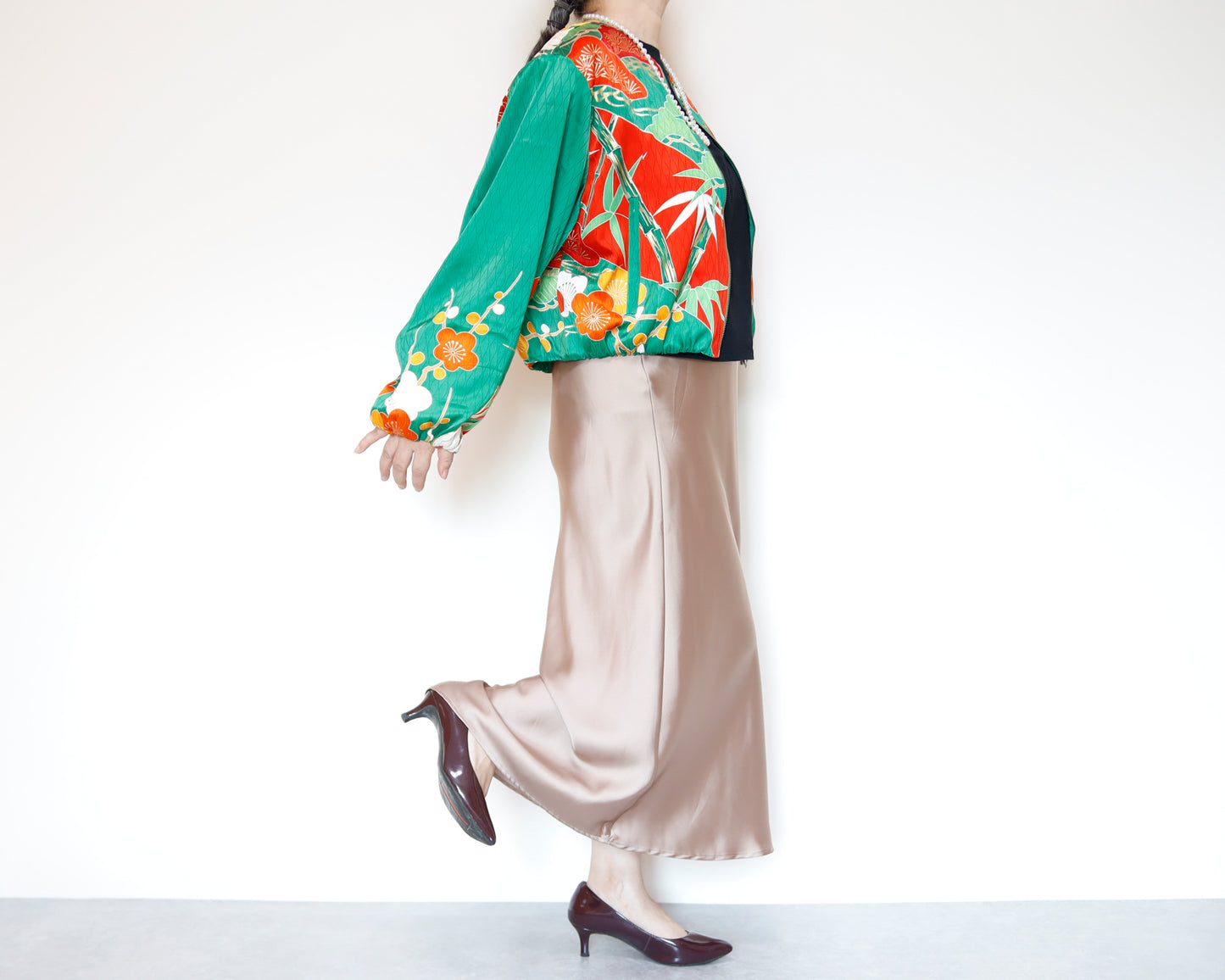 <J19-004> KIMONO BALLOON Jacket