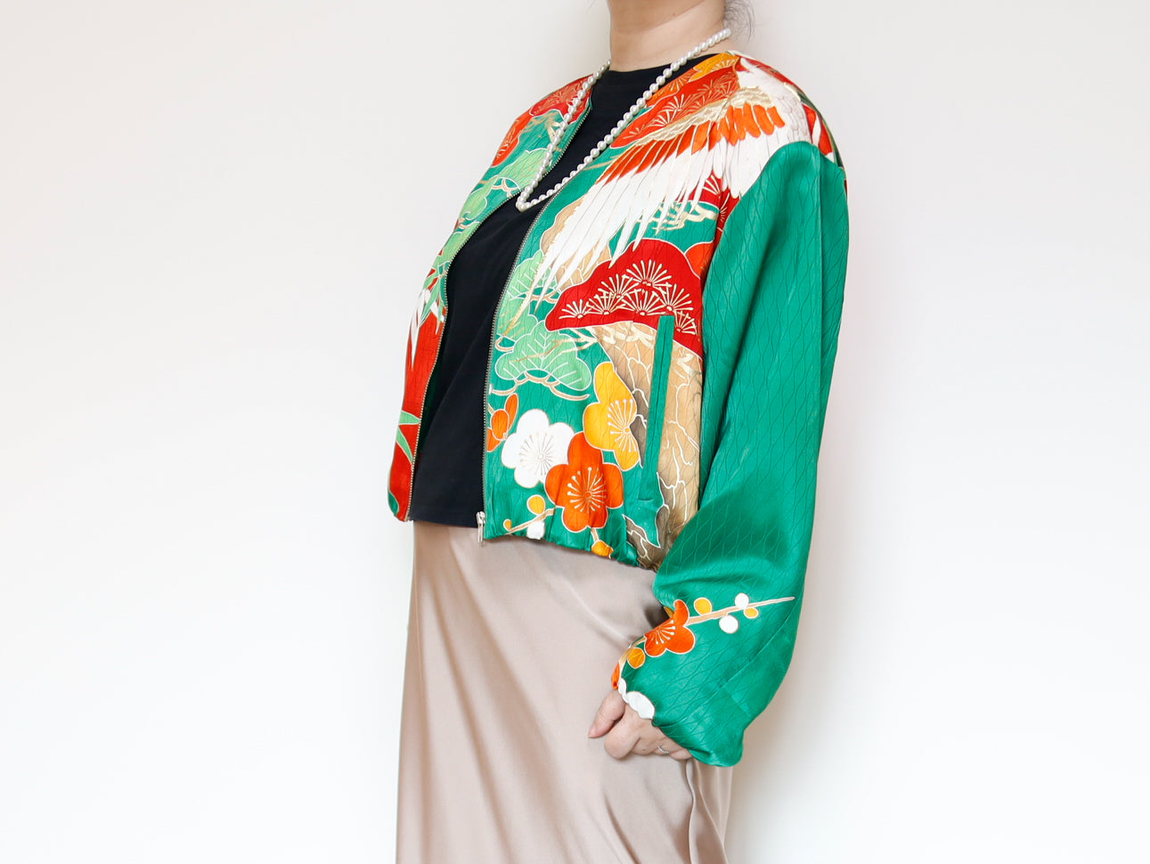 <J19-004> KIMONO BALLOON Jacket