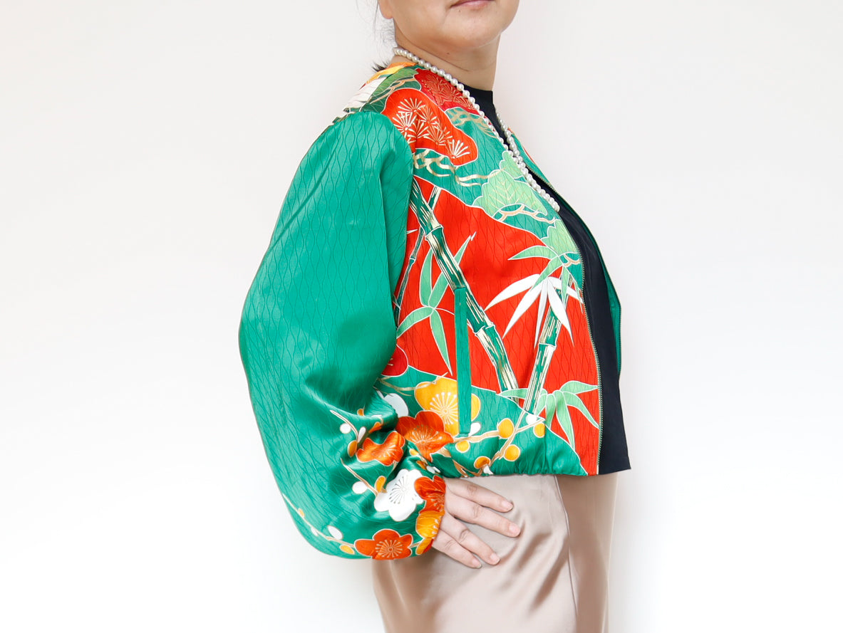 <J19-004> KIMONO BALLOON Jacket