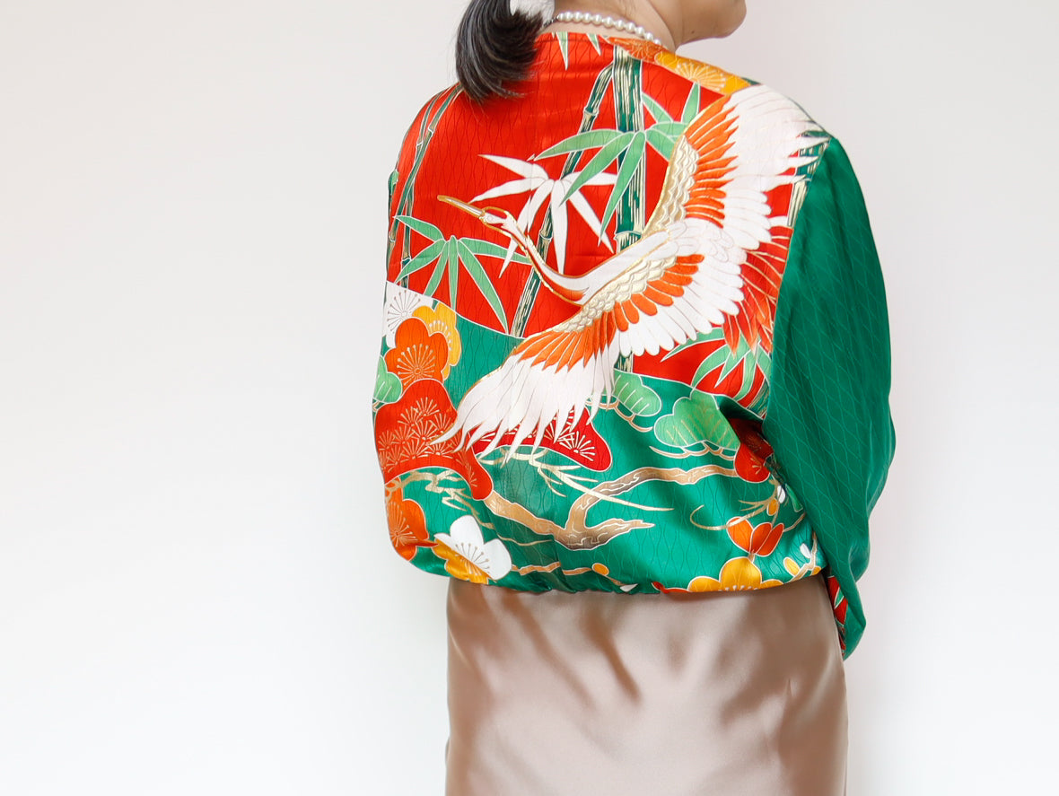 <J19-004> KIMONO BALLOON Jacket
