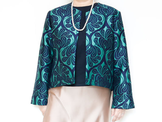 <J15V>  CREW NECK Jacket -COVENT GARDEN