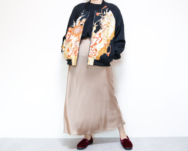 <J09-015> KIMONO BOMBER Jacket