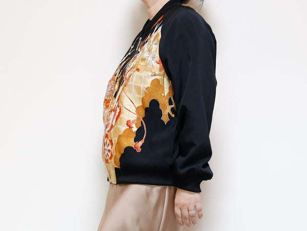 <J09-015> KIMONO BOMBER Jacket