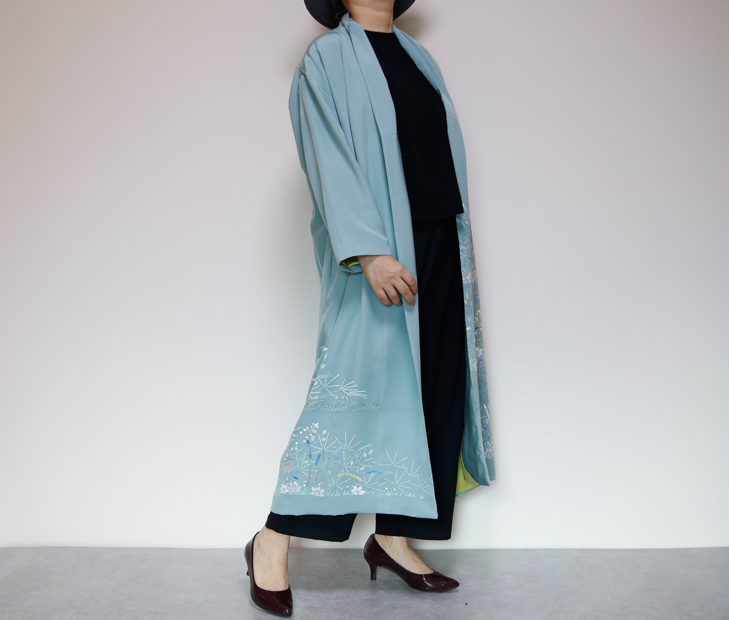 <J14-009> KIMONO Long COAT