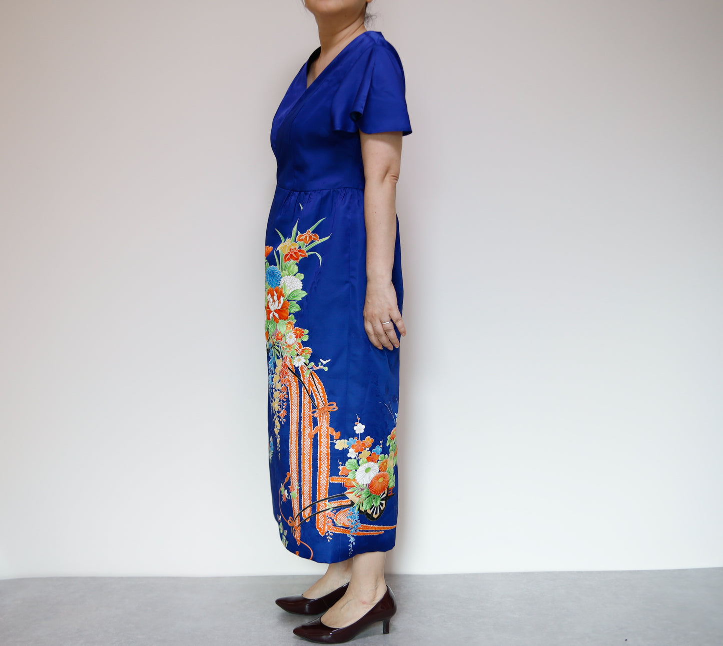 <D28K-004> KIMONO WRAPED Dress'n Coat