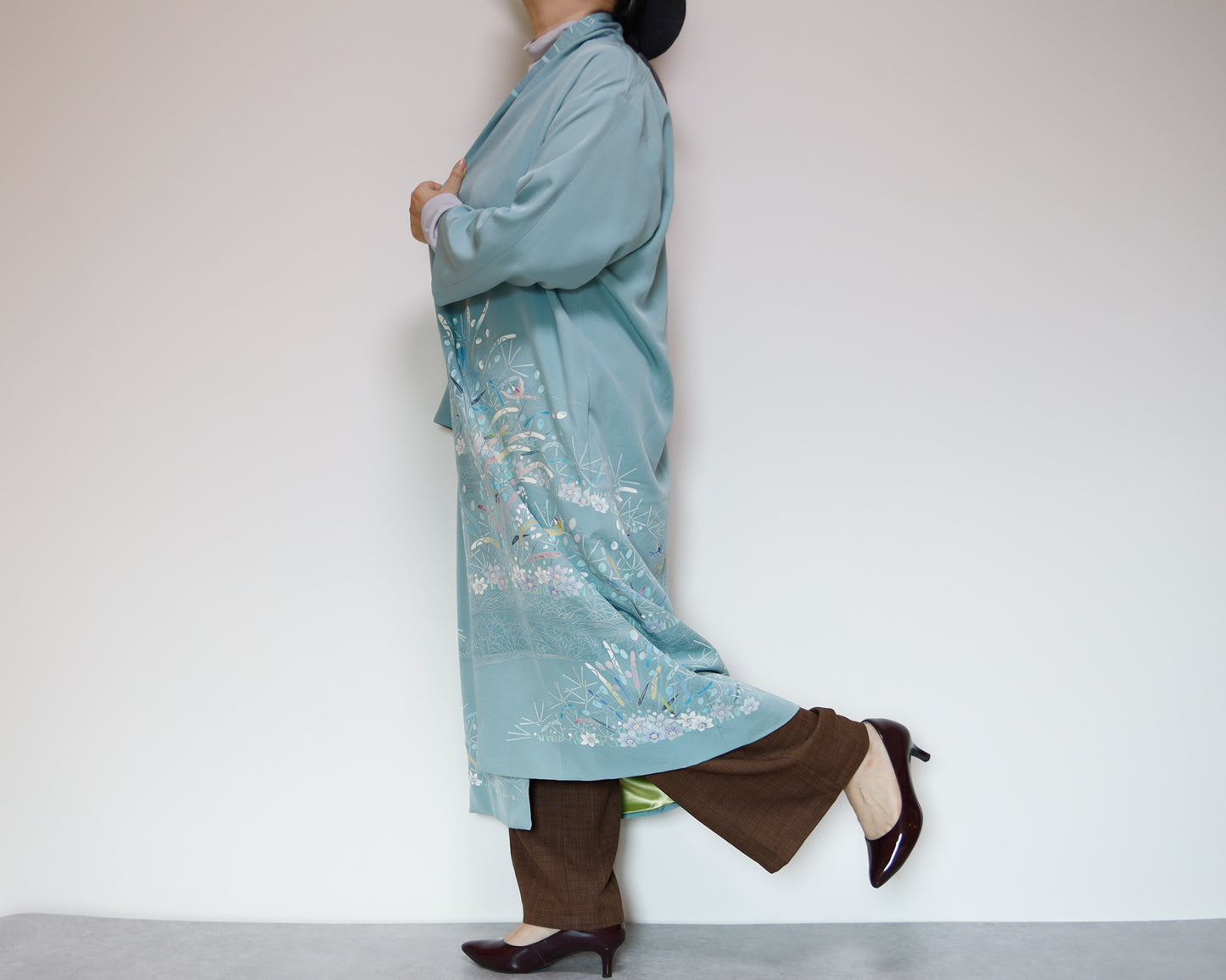 <J14-009> KIMONO Long COAT