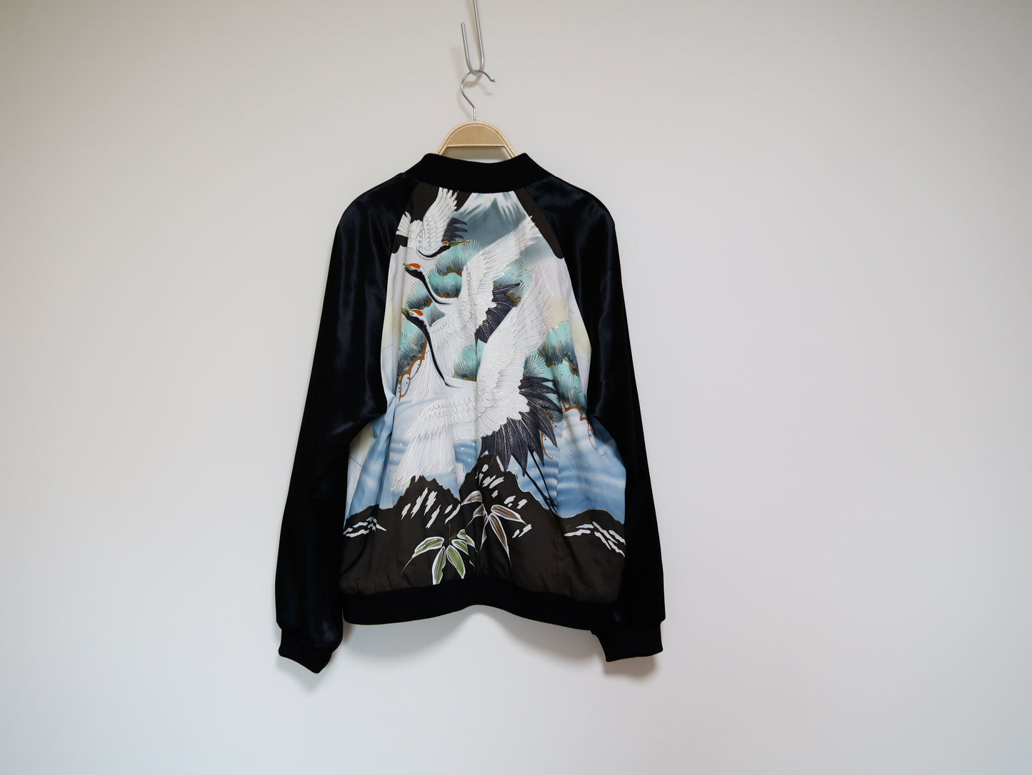 <J09-030> KIMONO BOMBER Jacket  -Mens M  Ladys XL