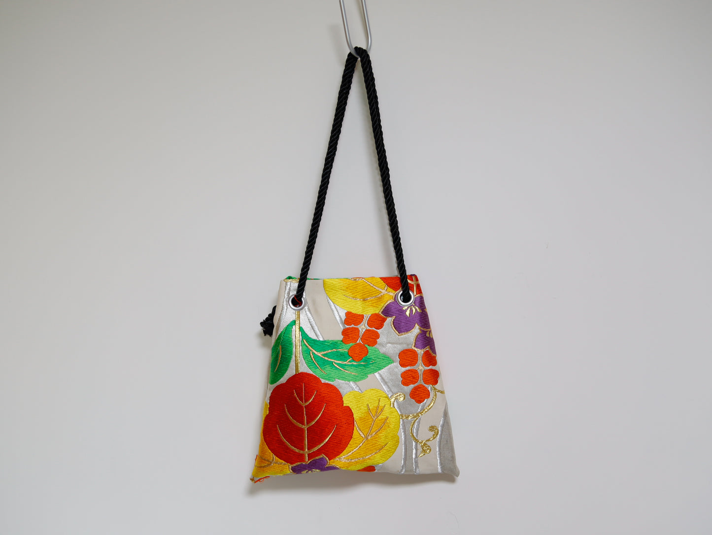 <B06K-034>  FUJIYAMA Bag  -KIMONO WHITE