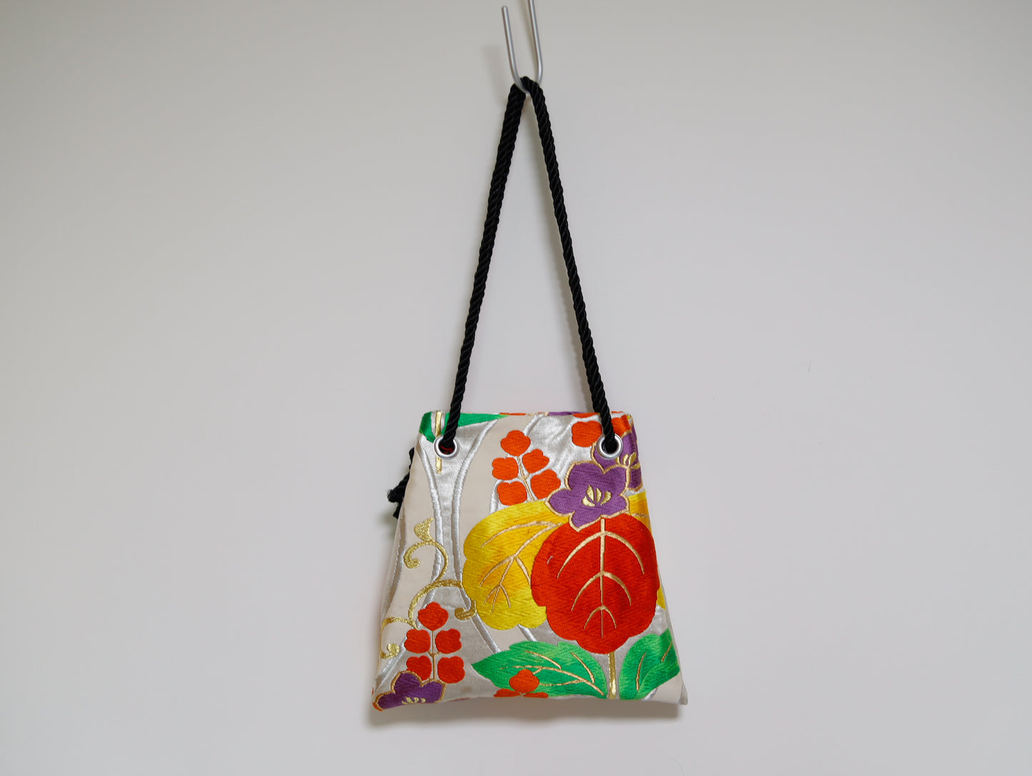 <B06K-035>  FUJIYAMA Bag  -KIMONO WHITE