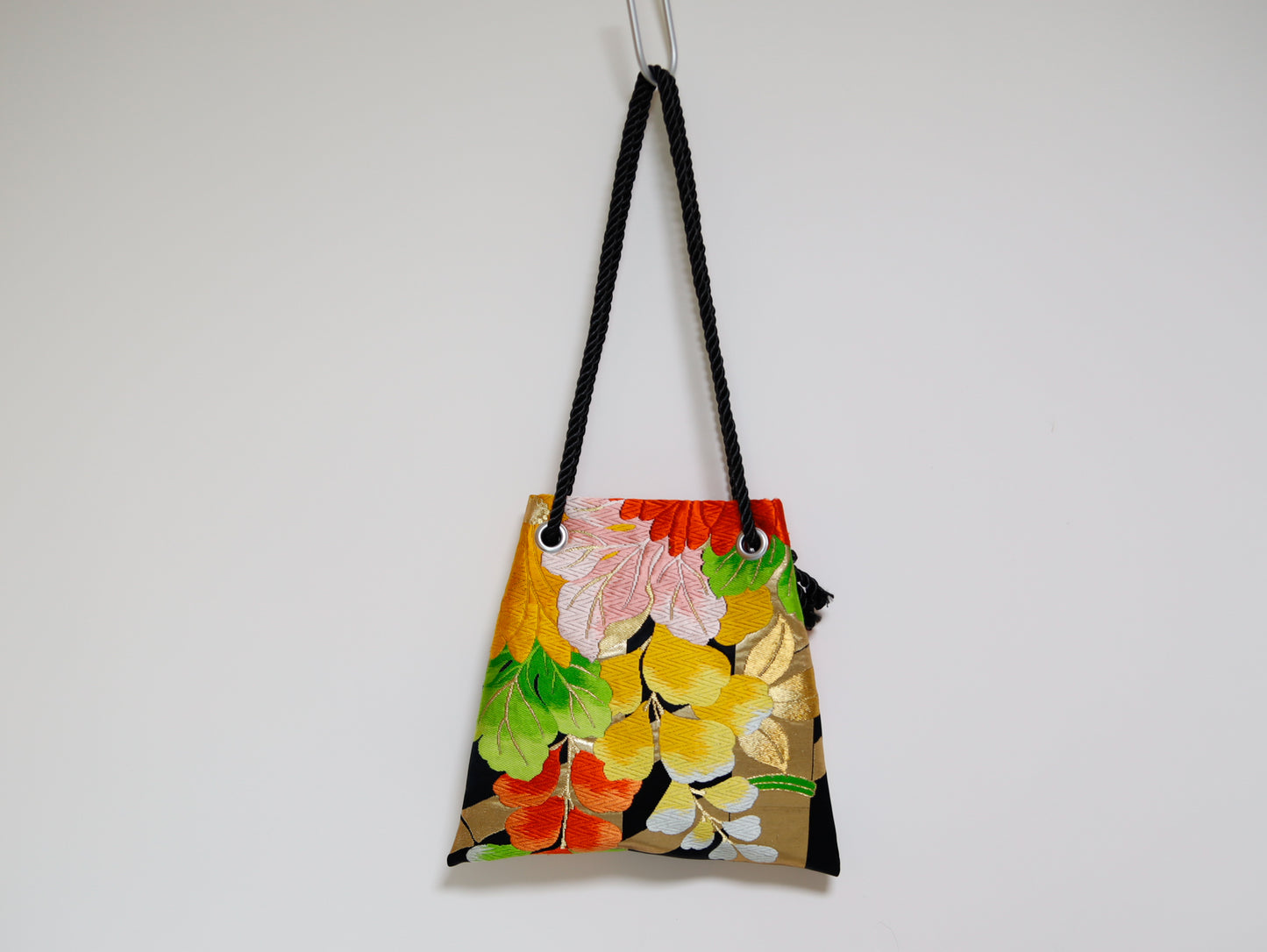 <B06K-036>  FUJIYAMA Bag  -KIMONO BLACK