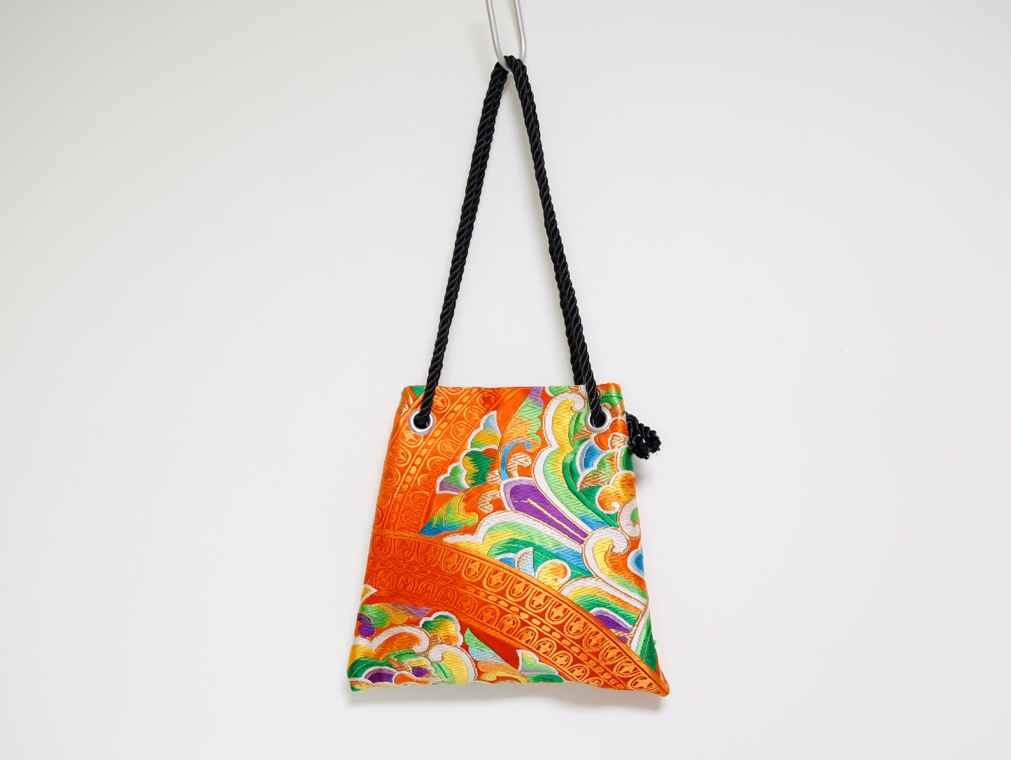 <B06K-037>  FUJIYAMA Bag  -KIMONO ORANGE