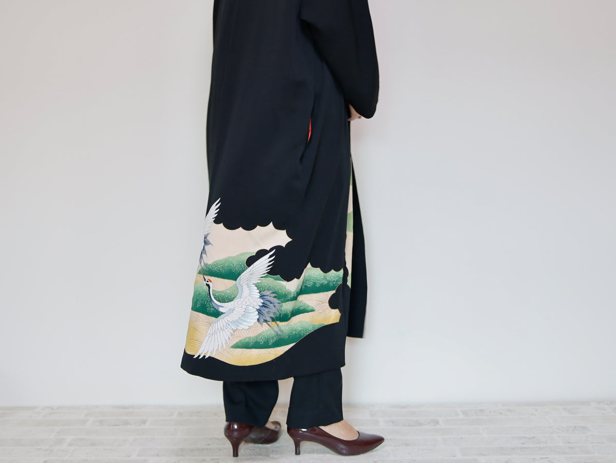 <J14-004> KIMONO Long COAT