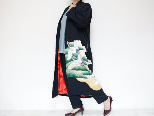 <J14-004> KIMONO Long COAT