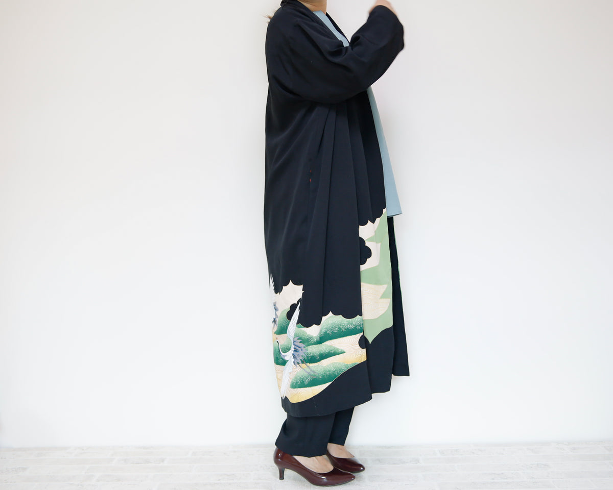 <J14-004> KIMONO Long COAT