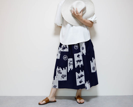 <S15-051> OKINAWA Skirt Long