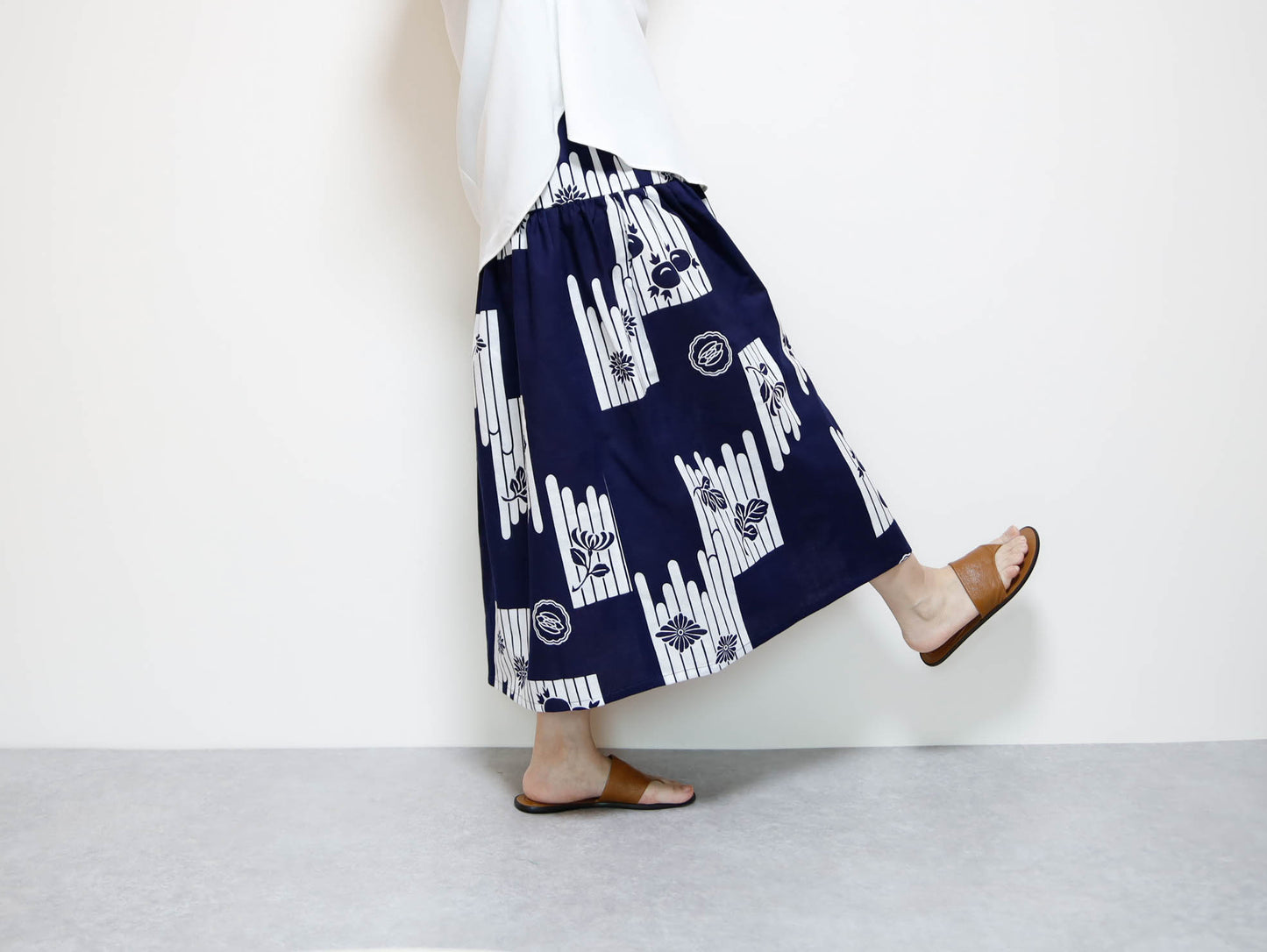 <S15-051> OKINAWA Skirt Long