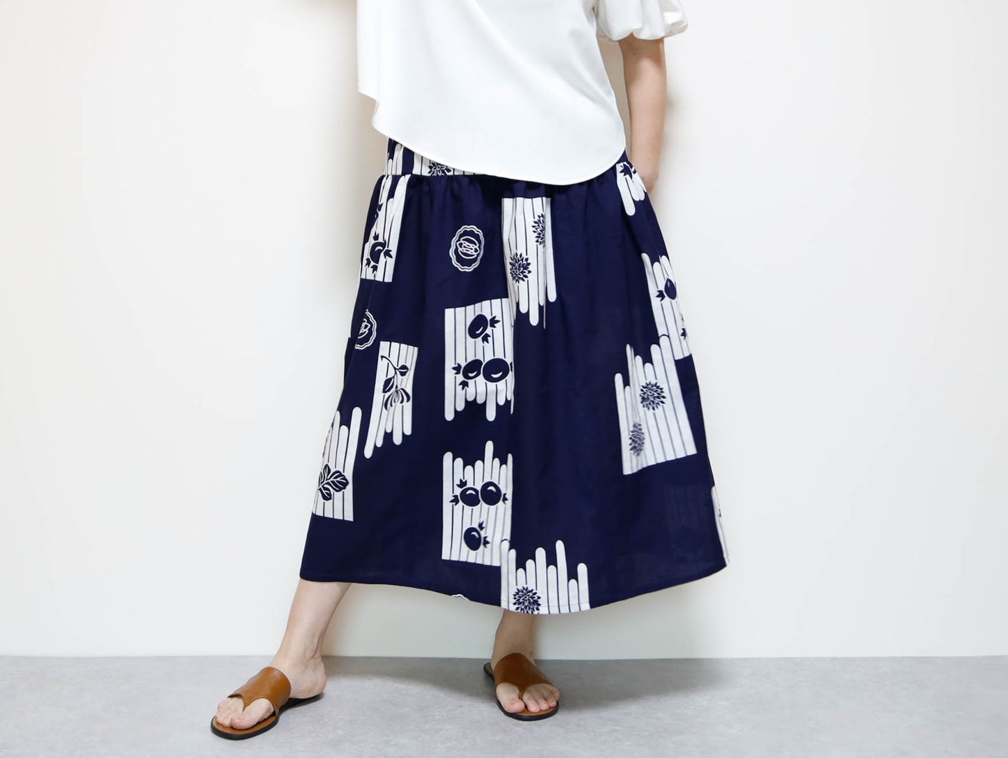 <S15-051> OKINAWA Skirt Long