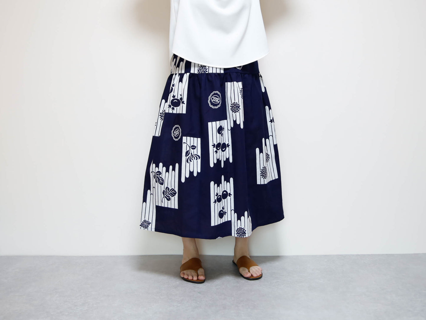 <S15-051> OKINAWA Skirt Long