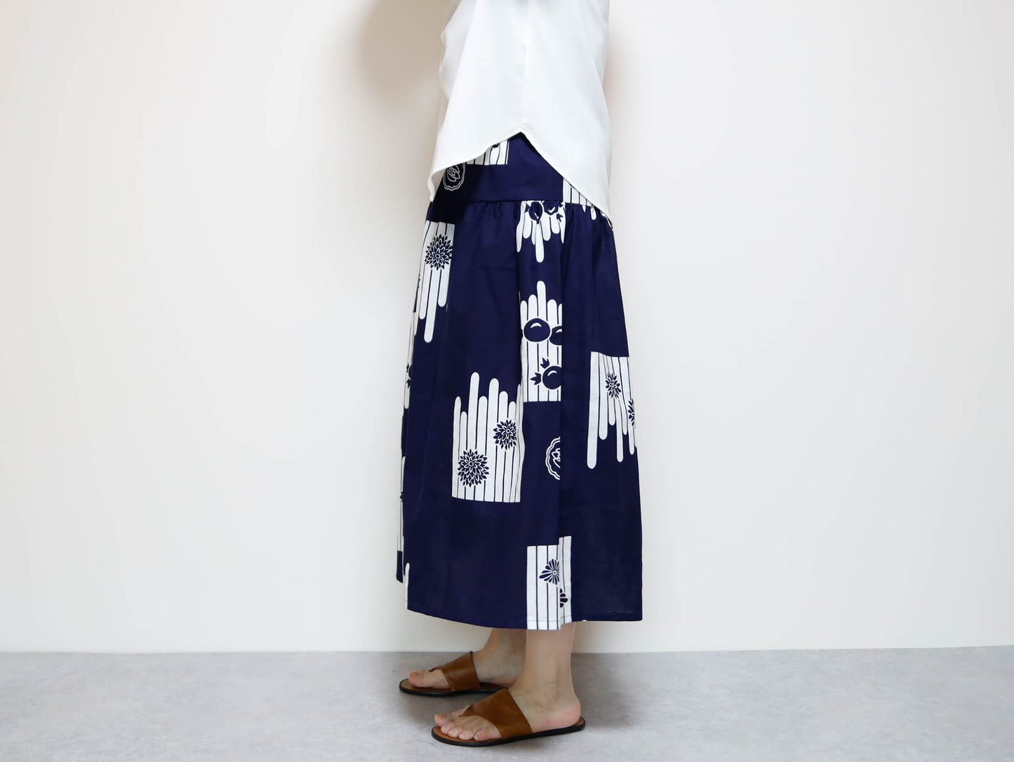<S15-051> OKINAWA Skirt Long