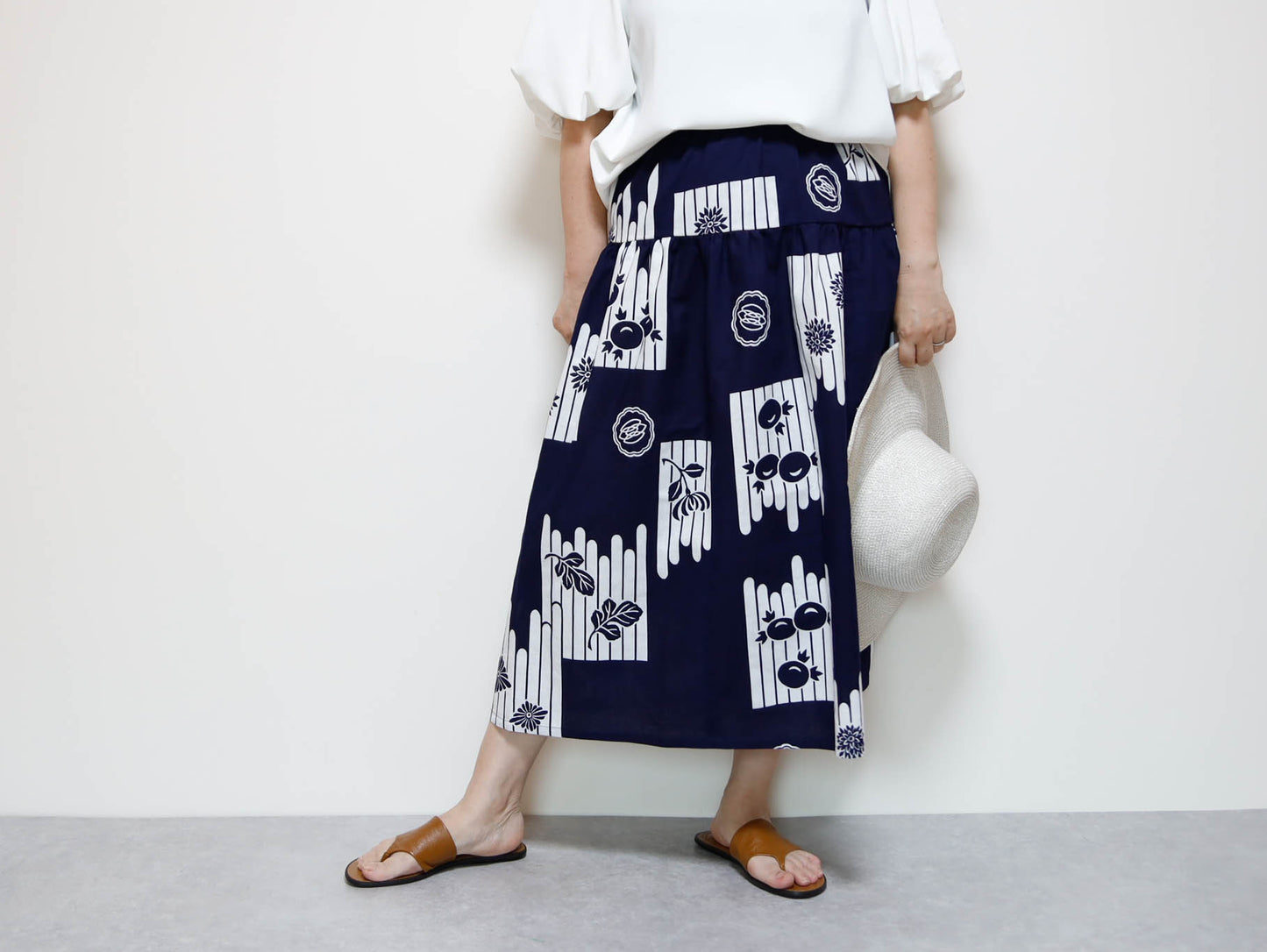<S15-051> OKINAWA Skirt Long