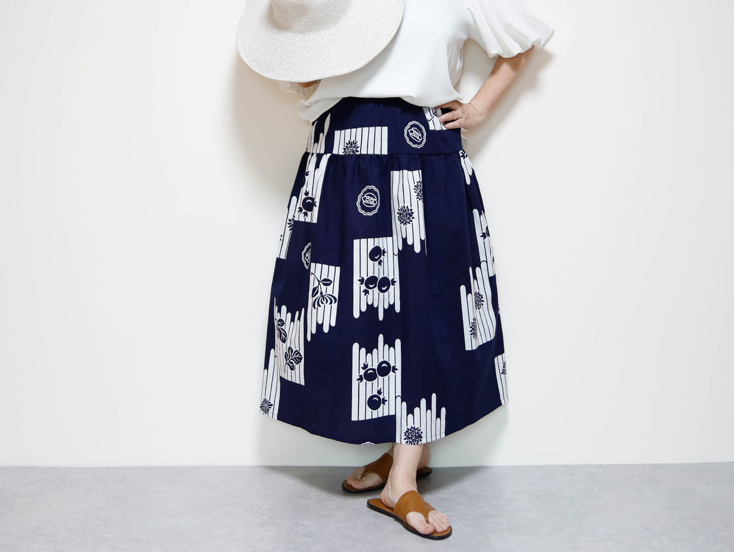 <S15-051> OKINAWA Skirt Long