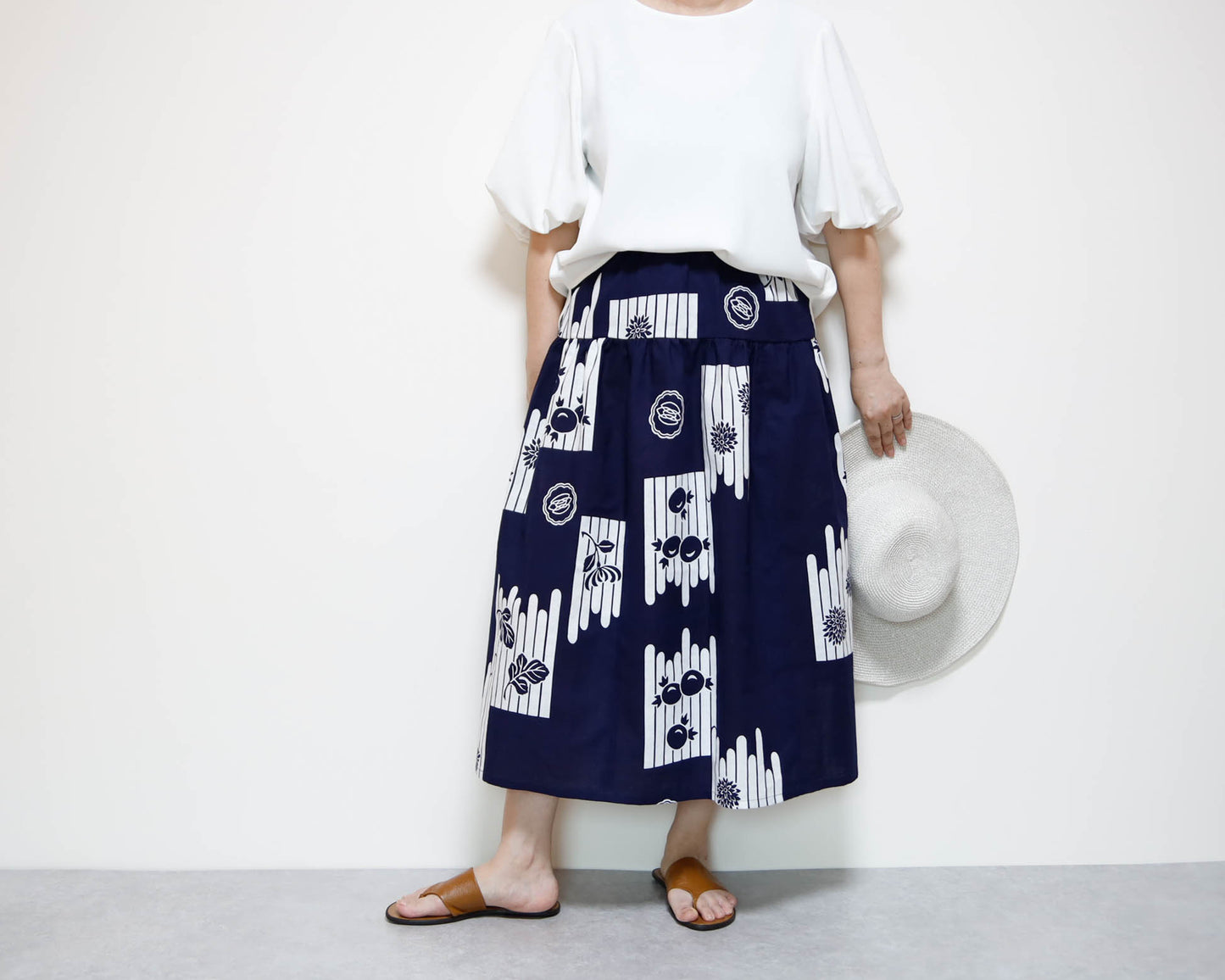<S15-051> OKINAWA Skirt Long