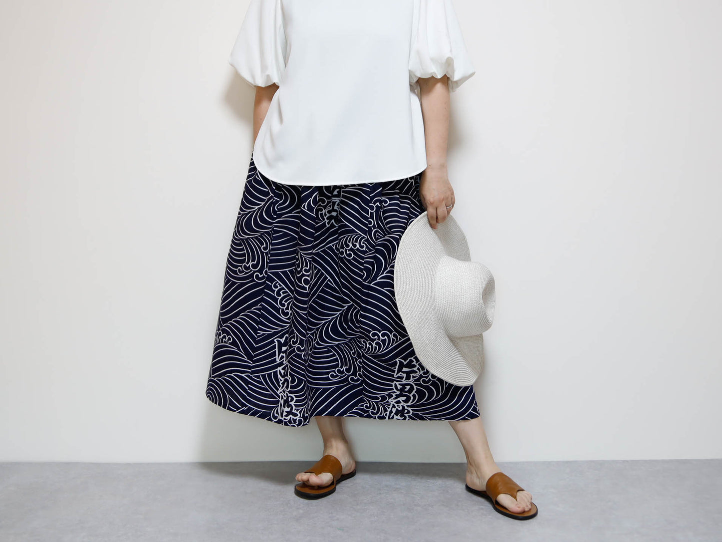 <S15-052> OKINAWA Skirt Long